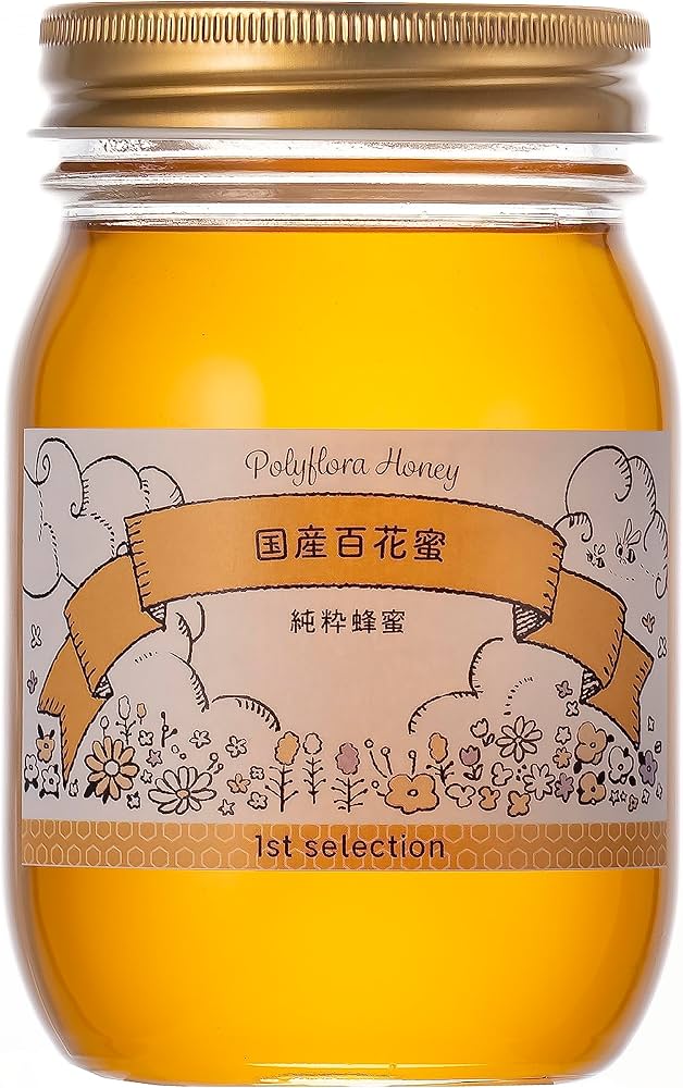 国産　アカシア蜂蜜×春の百花蜜　自家飼育、生はちみつ（非加熱）　搾りたて！ 国産 アカシア蜂蜜×春の百花蜜 自家飼育、生はちみつ（非加熱